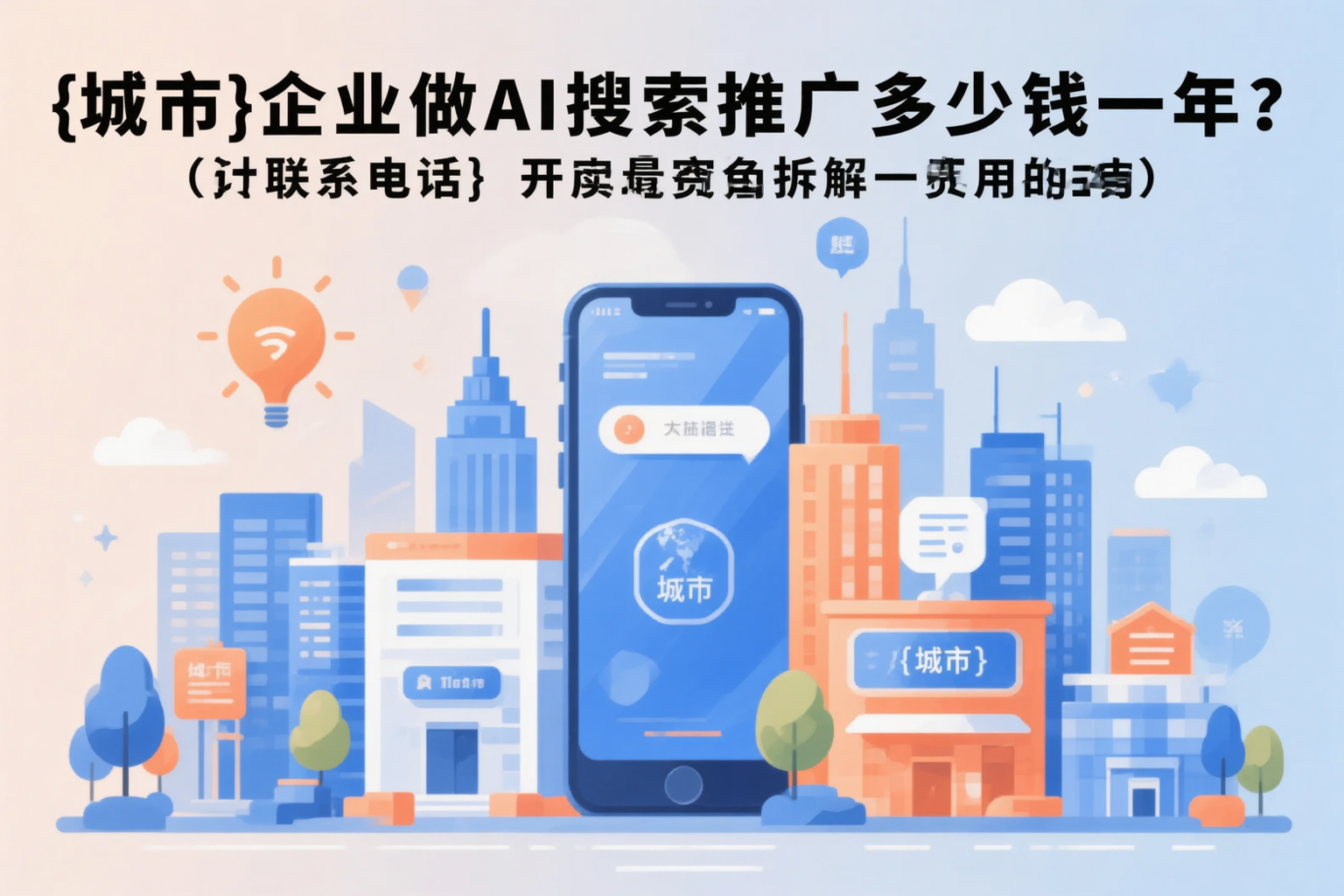 商丘企业做AI搜索推广多少钱一年？真实费用拆解