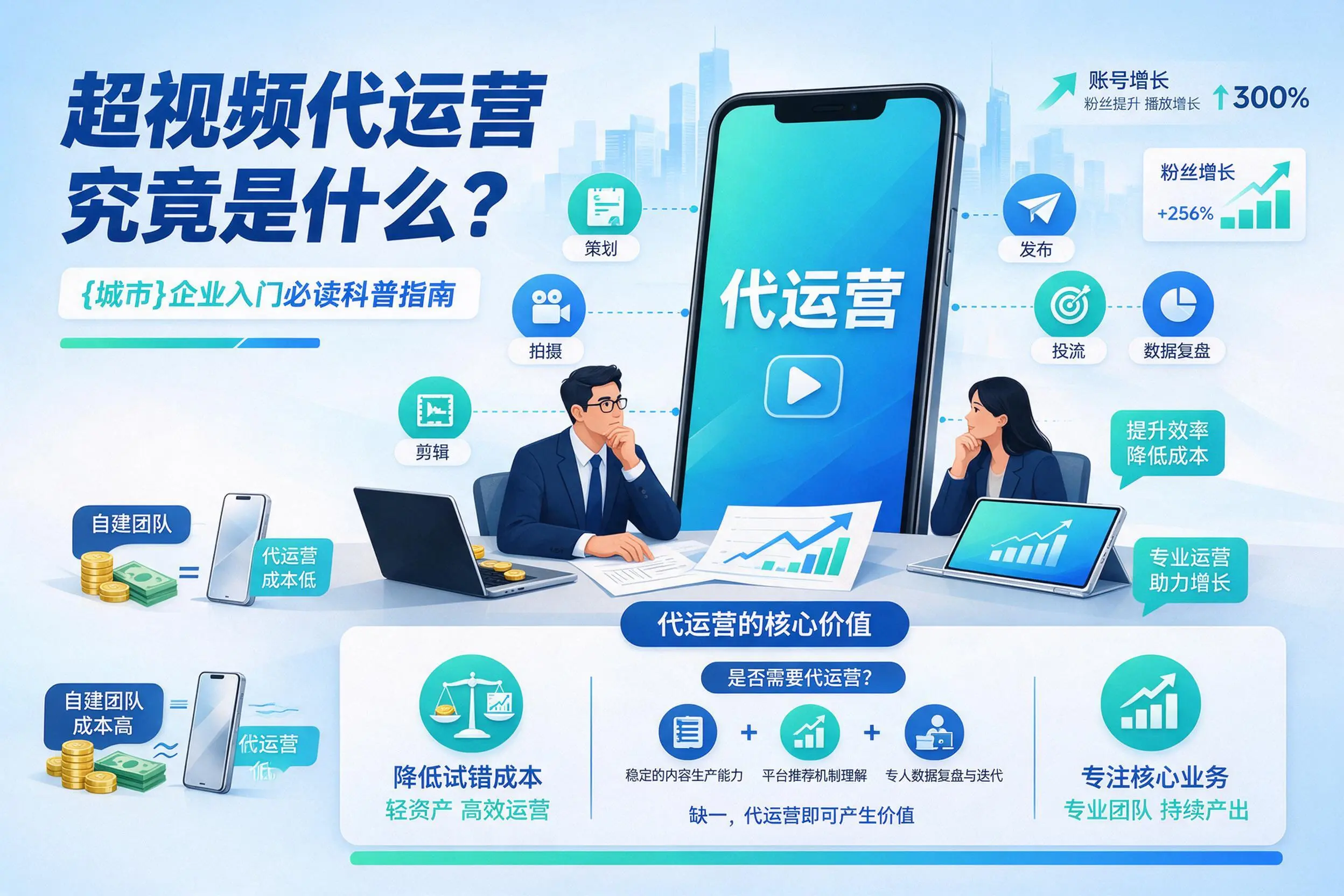 短视频代运营究竟是什么？商丘企业入门必读科普指南