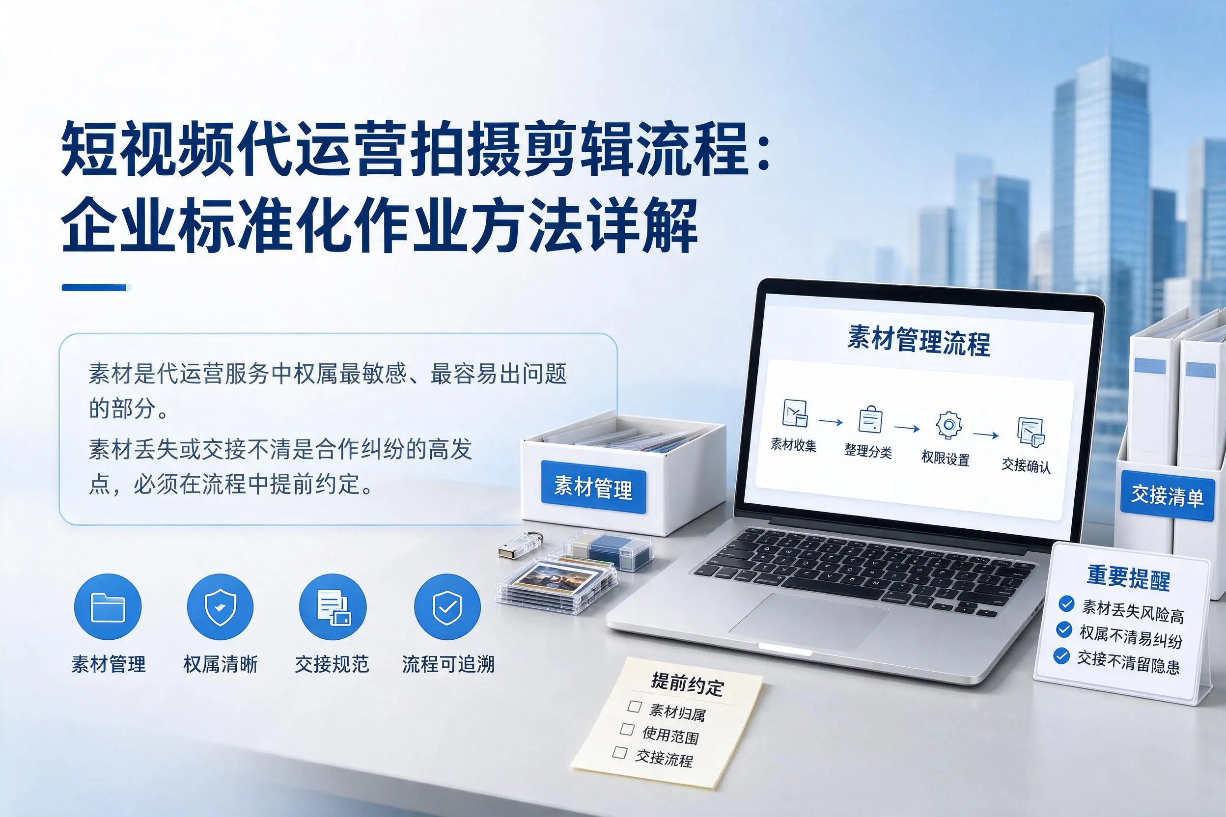 短视频代运营拍摄剪辑流程:商丘企业标准化作业方法详解