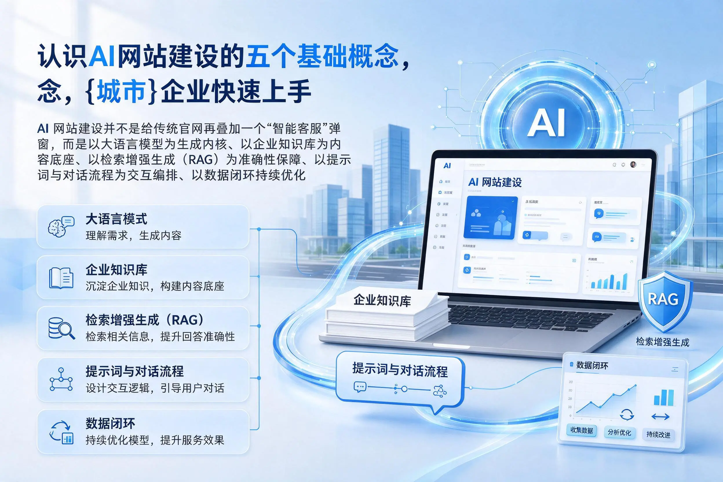 认识AI网站建设的五个基础概念，商丘企业快速上手