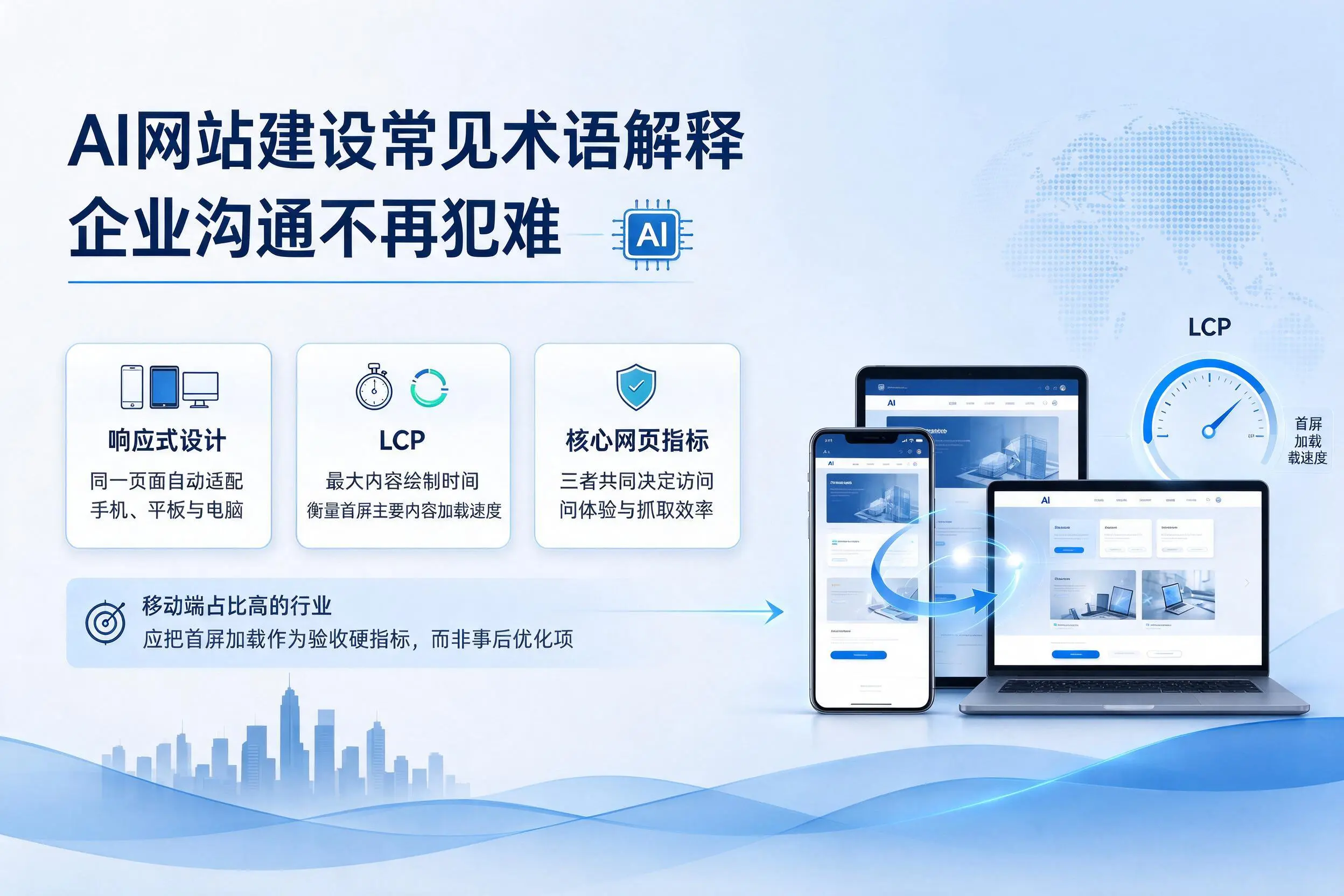 AI网站建设常见术语解释,商丘企业沟通不再犯难