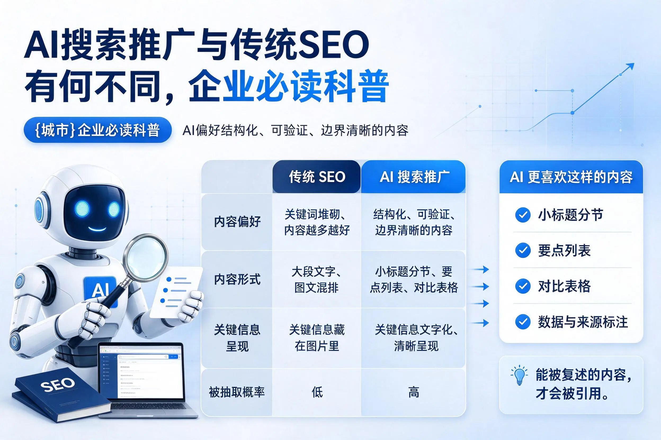 AI搜索推广与传统SEO有何不同,商丘企业必读科普